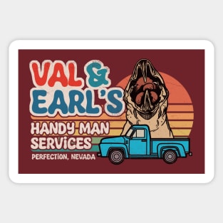 VAL AND EARL'S HANDYMAN SERVICES Sticker